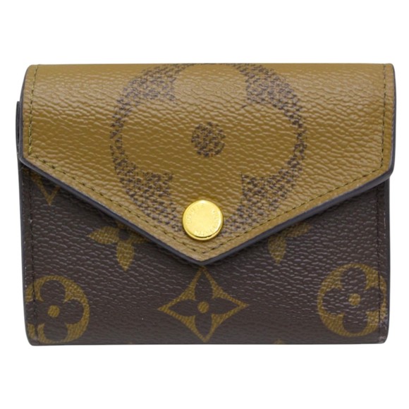 Louis Vuitton Portefeuille Giant Monogram Zoe Bifold Reverse Wallet - Picture 1 of 9